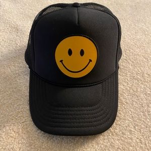 Ascot + Hart Happy Trucker Hat